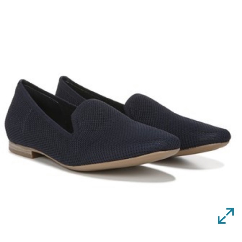 Naturalizer Karter Knit Flat dark navy blue